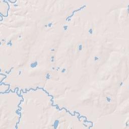 Dannley Pines Alabama Terrain Map