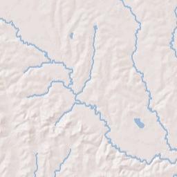 Hooks Alabama Terrain Map