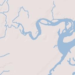 Bluffton Terrain Map