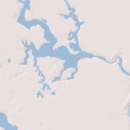 I-20 Texas America Terrain Map