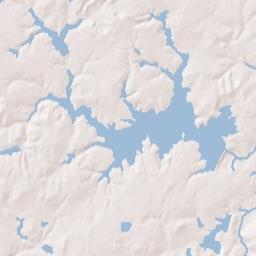 Athens TX 75752 America Terrain Map