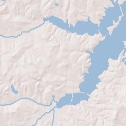 Farm to Market Road 1251 Henderson TX Terrain Map