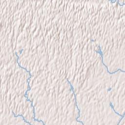 Lavaca Alabama Terrain Map