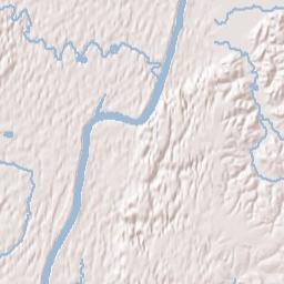 Compton Landing Alabama Terrain Map