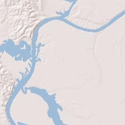 Ellis Alabama Terrain Map