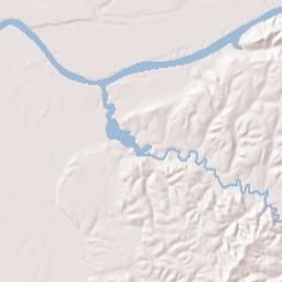 Portland Alabama Terrain Map