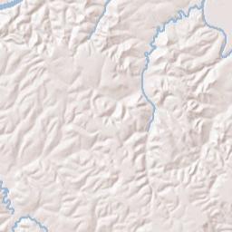 Elm Bluff Alabama Terrain Map