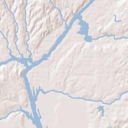 Jernigan Alabama Terrain Map