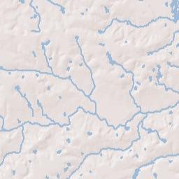Evans County Terrain Map