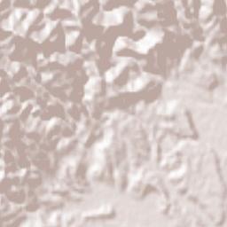 Saito-shi Terrain Map