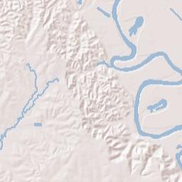 Banks Springs Terrain Map