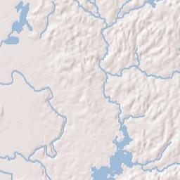 Clarke County Terrain Map