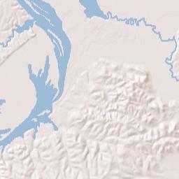 Bridgeport Landing Alabama Terrain Map
