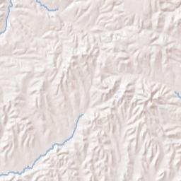 Ackerville Alabama Terrain Map