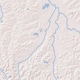 Calhoun Alabama Terrain Map