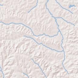 Mount Hillard Alabama Terrain Map