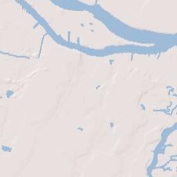 Savannah, Georgia Terrain Map
