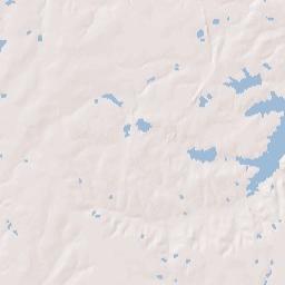 Corsicana Terrain Map