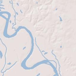 Red River Parish Terrain Map