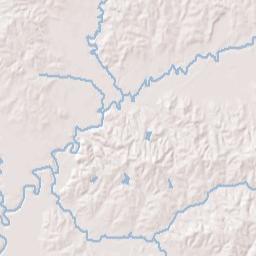 Mendenhall Terrain Map