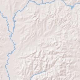 Jasper County Terrain Map