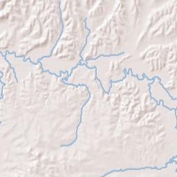 McBrydes Alabama Terrain Map