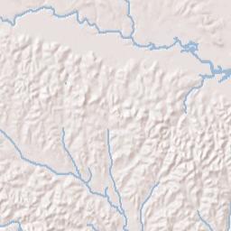Lugo Alabama Terrain Map