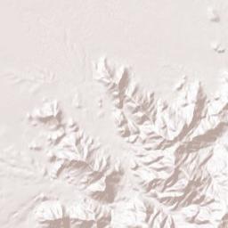 San Vicente Arizona Terrain Map