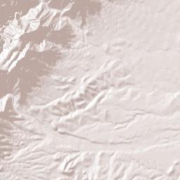 Culberson, TX, USA Terrain Map