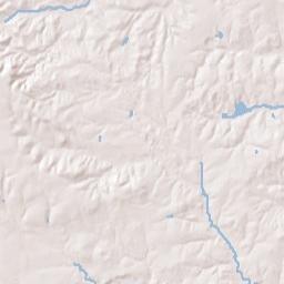 Jacksonville Terrain Map