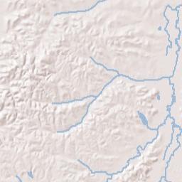 Oakhill Alabama Terrain Map