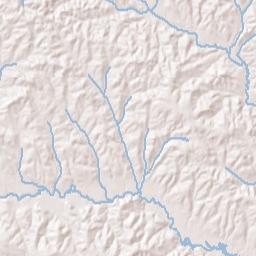 Tullis Alabama Terrain Map