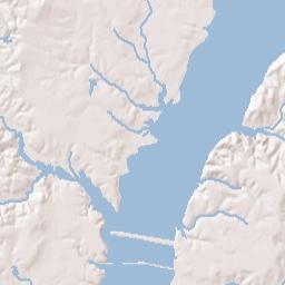 Eufaula Alabama Terrain Map