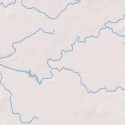 Crisp County Terrain Map