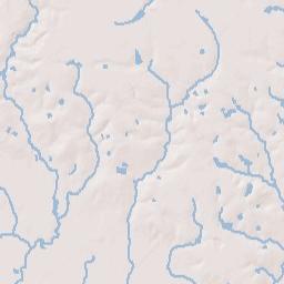 Glennville Terrain Map