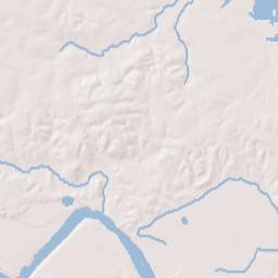 Campti Terrain Map