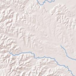 Lower Peach Tree Alabama Terrain Map