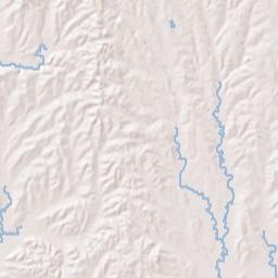 Chestnut Alabama Terrain Map