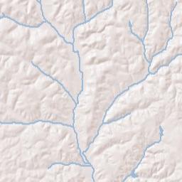 Saville Alabama Terrain Map
