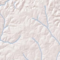 Gaino Alabama Terrain Map