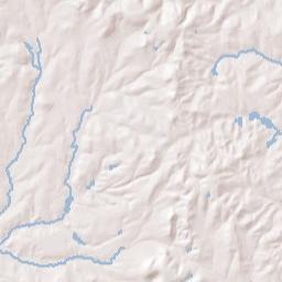 Anderson County Terrain Map