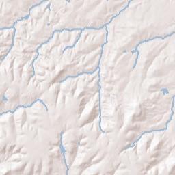 Cherokee County Terrain Map