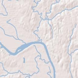 Nichols Landing Alabama Terrain Map
