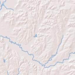 Pineville Alabama Terrain Map