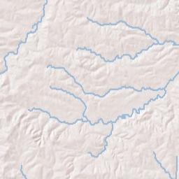 Old Texas Alabama Terrain Map