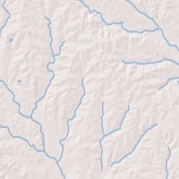 Sand Cut Alabama Terrain Map