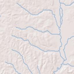 Glasgow Alabama Terrain Map