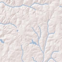 Mossy Grove Alabama Terrain Map