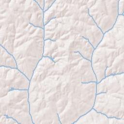 Millers Ford Alabama Terrain Map