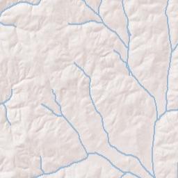 Oateston Alabama Terrain Map